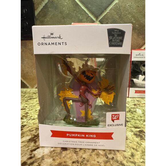 New Disney Tim Burton's The Nightmare Before Christmas Hallmark Ornament Bundle - Picture 3 of 9